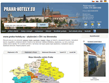 Tablet Screenshot of praha-hotely.eu